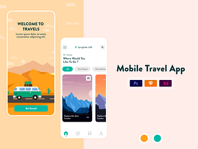 Mobile Travel app