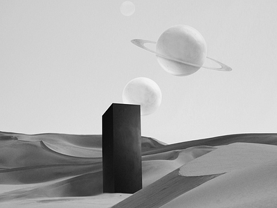 The Monolith · Digital Collage collage digital collage graphic design sci fi scifi