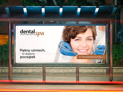 DentalSpa outdoor ad advert dentist design outdoor