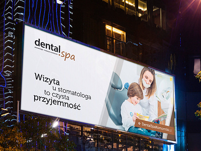 DentalSpa outdoor ad advert dentist design outdoor