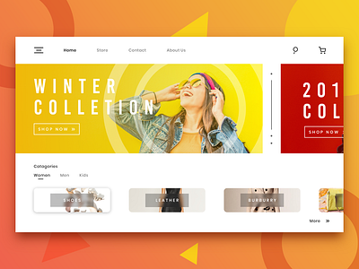 E-commerce Landing Page