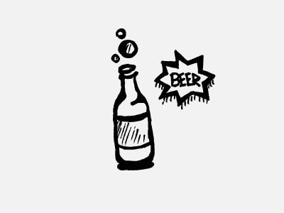 Beer alcohol beer beverage bottle bubble drink sharpie