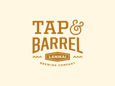 Tap & Barrel beer branding brewing identity logo pub typography