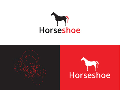 Horseshoe animal minimalistic logo animal logo animal logo design brand identity branding design golden ratio logo logo design logo designer logodesign logodlc minimalist logo