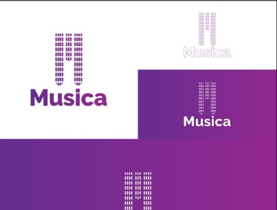 musica letter logo logo logo designer logodesign m letter logo