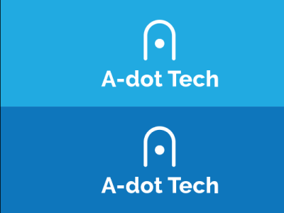 A-dot tech aletter logo aletter logo letter logo logo challenge logodesign tech logo
