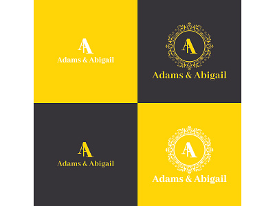 Adams and Abigail brand identity brand logo fashion logo logodesign