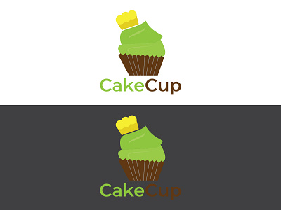 Cakecup brand identity logo logo design logodesign logodlc minimalist logo