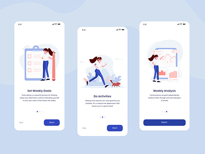 Running App Onboarding Screen