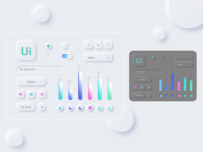 Neumorphism / Skeuomorphism / Soft UI Elements 2020 design 2020 trend adobe xd app design buttons design tools effects figma flat icons latest design minimal neomorphism new trend popular sketch skeumorphism soft ui ui ux