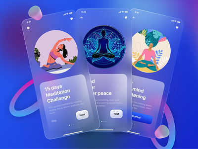 Meditation App UI Design