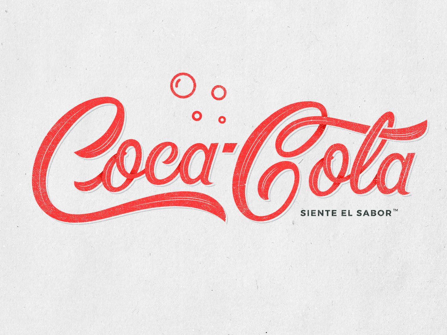 Шрифтовой логотип Кока кола