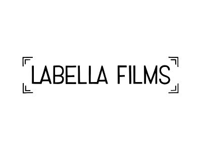 Logo for Labella Films brand identity branding branding agency handlettering logo