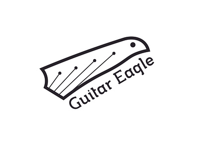 Guitar Eagle Logo branding guitar illustration logo music