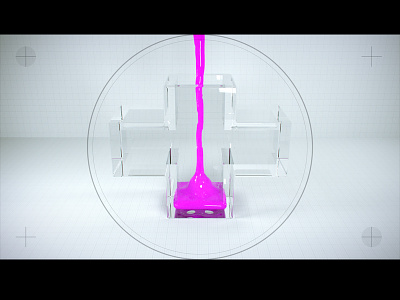 LoGoo animation experiments logo x particles