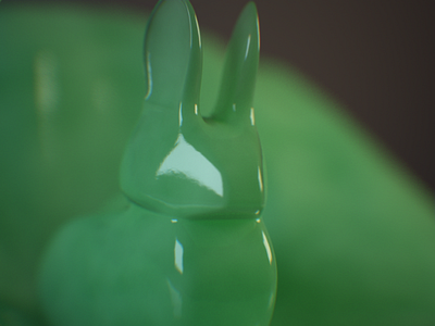 Bunny cinema4d sss subsurface scattering