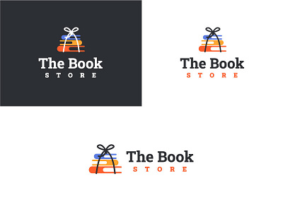 The Book shop Branding book shop branding brand design branding graphicdesign illustration logo tshirtdesign typography vector web
