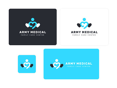 ARMY MEDICAL application design application icon branding design graphic design illustration illustrator medical logo typography uiux vector