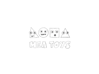 MEA Toys branding cartoons character charcoaldrawing custom work emoji icon logo sketches symbols toys typography vector