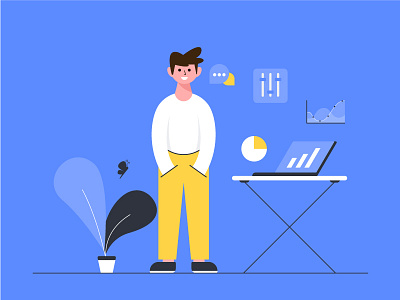 Business Concept Flat illustration