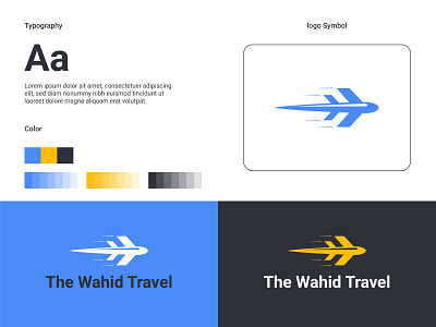 The Wahid Travel brand guidlines brand identity branding branding agency branding design graphic design illustration journey logo sketch sketching tour travel vector