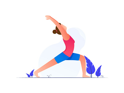 Women Yoga exercise icon illustration illustration design live trainings vector web women yoga