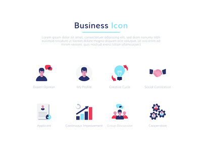 Business icon Set [ PRO ] @1997 applicant applicants branding businessman character dseign cooperation creative cycle custom work expert opinion flat icon freelancer illustration my profile social conncetion vector web icon