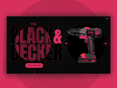 Black & Decker web redesign contemplations