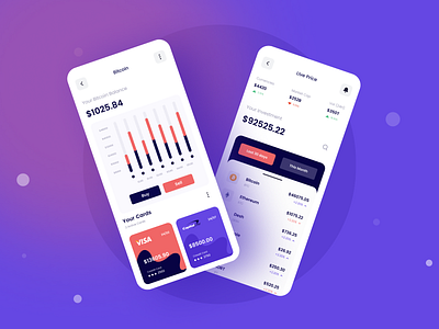 Financial App UI Exploration