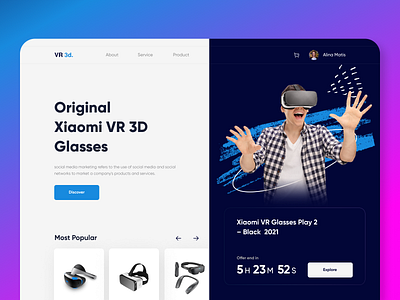 VR 3d. || Original Xiaomi VR 3D Glasses
