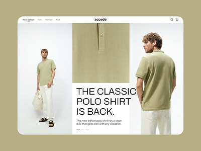 accede - Ecommerce branding design ui ux