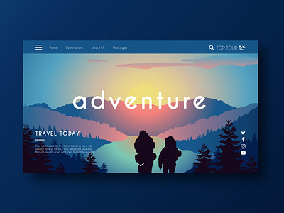 Travel Landing Page