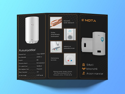 Brochure Design For Note Company brochure design flyer graphic ui