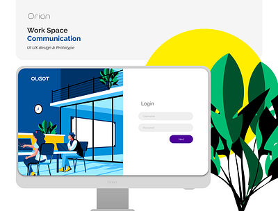 OLGOL Workspace Communication software software design ui ui design ux ui