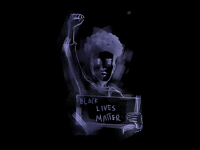 Black Lives Matter black lives matter characterdesign digitalart doodle drawing illustration painting photoshop sketch