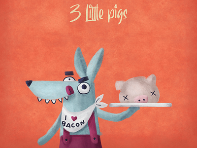 Three little pigs - Children's book
