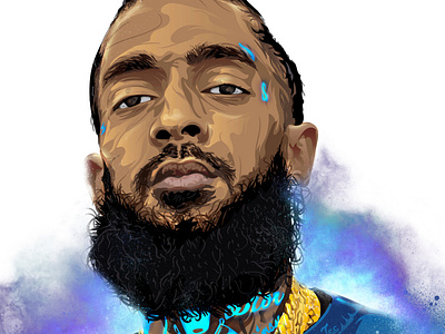 Neighborhood Nip character design graphic design illustration illustration art illustrator nipsey hussle tecnificent vector vector art vector illustration