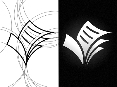 A More Than Okay Logo affinity branding checkmark circle design grid illustrator logo paper vector wire