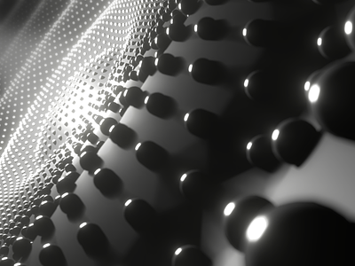 An Abstract Background 3d abstract abstract background black white blender eevee pbr render