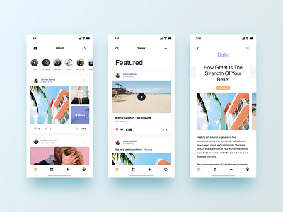 Hey ，feed app feed news