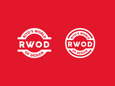 RWOD Logo Variation ritobroto mandal ritosworldofdesign rwod