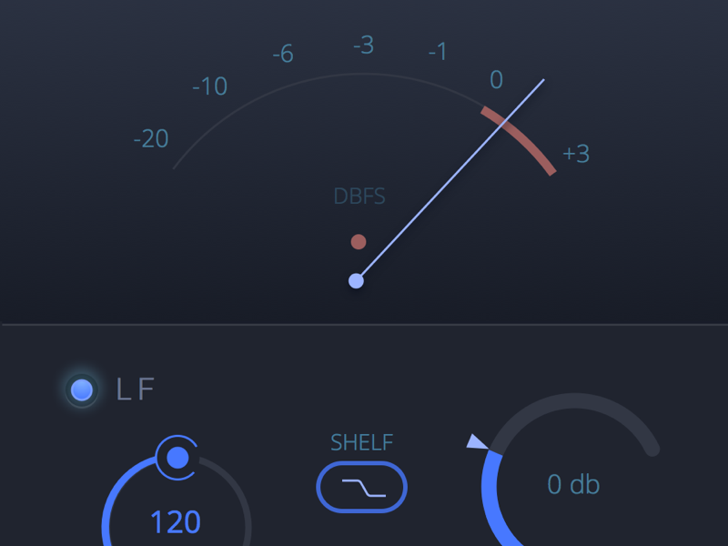 EQ UI by Vyacheslav Cohen on Dribbble