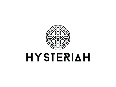 Hysteriah branding logo