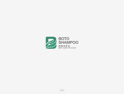 BOTO shampoo design icon logo typography