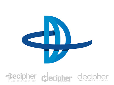 Decipher Linguistic Solutions Logo Design