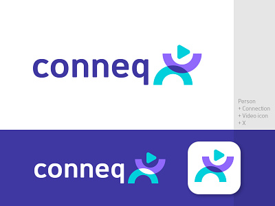 ConneqX Logo Design Concept 1