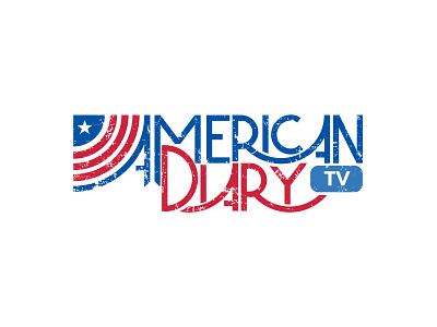 American Diary TV Logo Design By Designrar