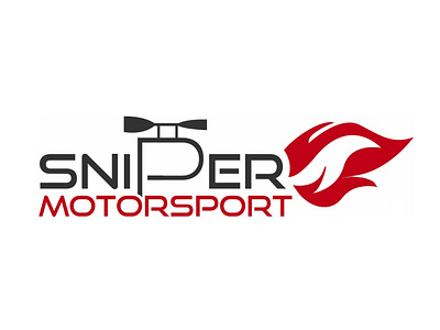 Sniper Motorsport Logo, Made By Israr Khan fire logo flat logo logo logo 2d logo design logo design concept motorsport nascar simple logo sniper speed logo sport logo sports