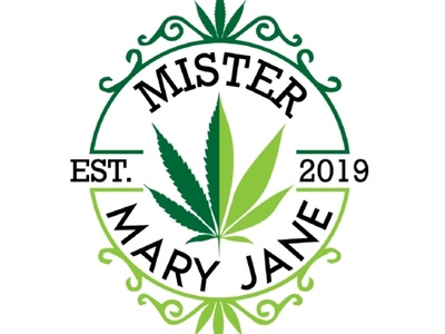 Classic Logo Example: Mister Mary Jane Cannabis & Weed Logo