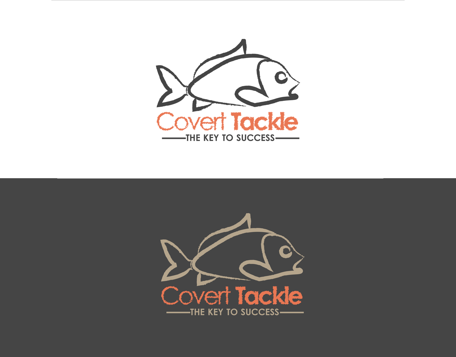 Covert Tackle Carp Fishing Logo Created By Designrar - Retro by ...